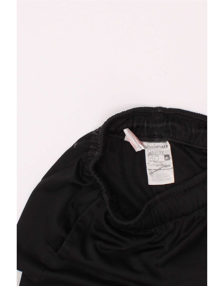 Shorts esportivos Adidas Boys Climalite 9-10 anos preto poliéster