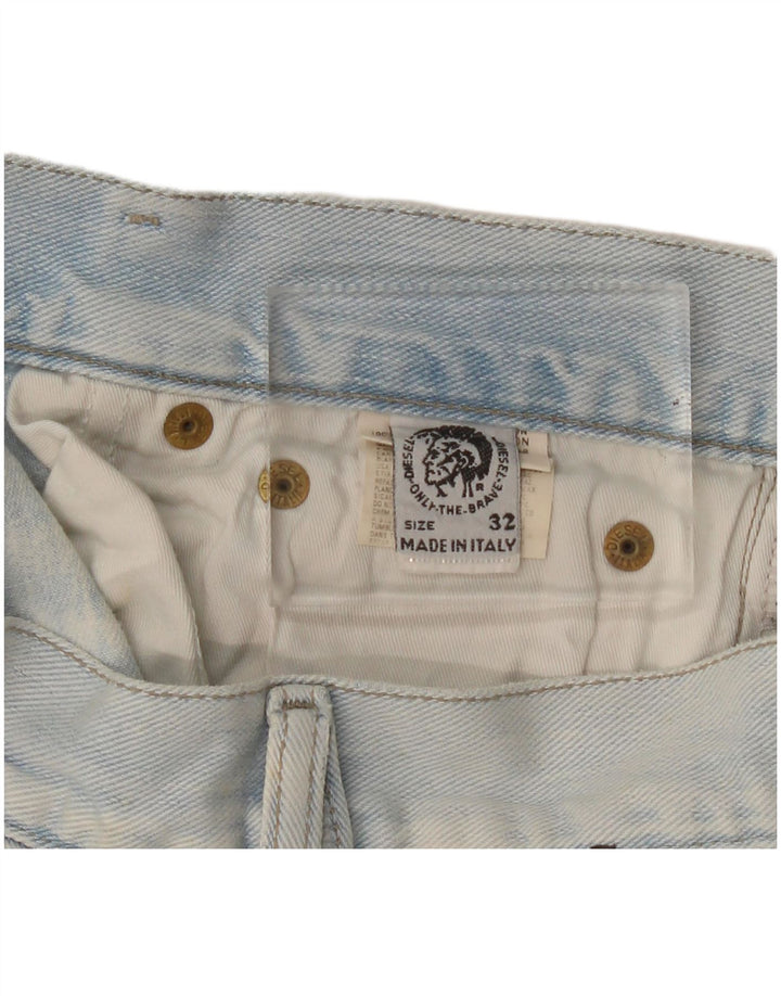 Jeans retos femininos Diesel W32 L34 algodão azul