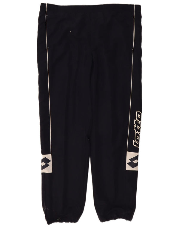 Calça de treino masculina Lotto Graphic Joggers XL azul marinho
