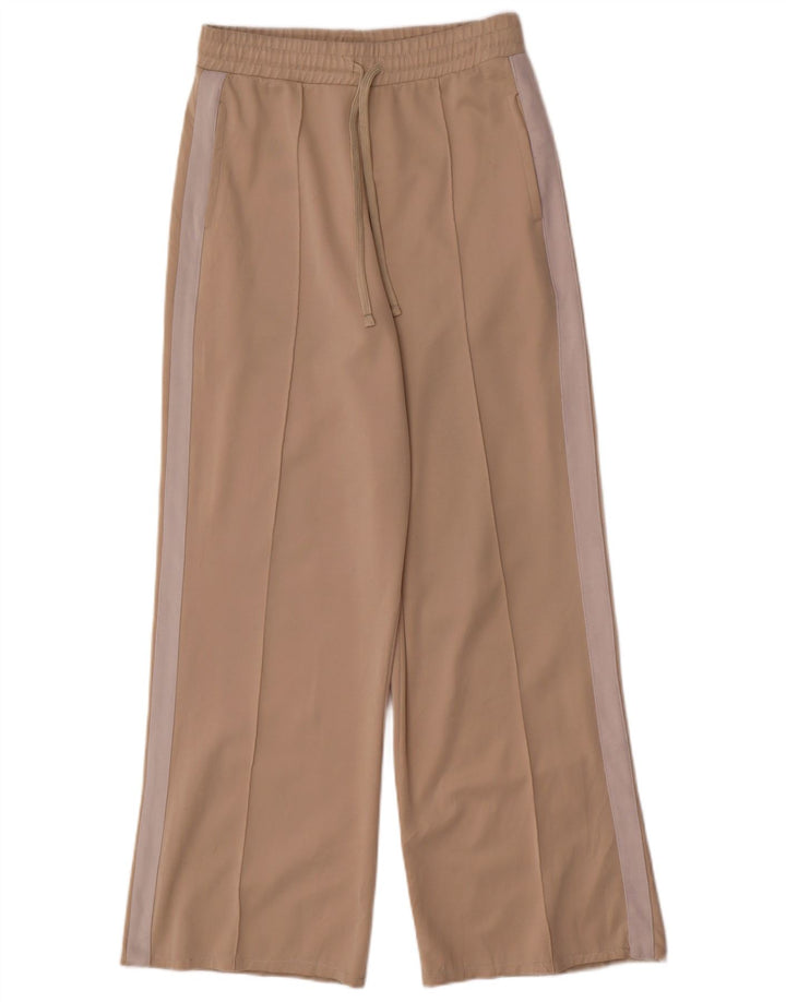 Calça de treino masculina Zara Medium Bege Colourblock