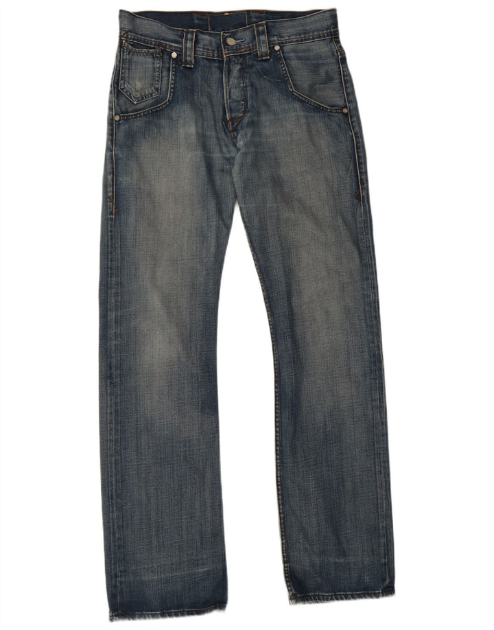 Jeans retos femininos Levi's W32 L33 azul
