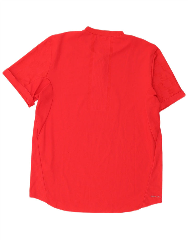Camiseta Nike Masculina Dri Fit Top Grande Poliéster Vermelho