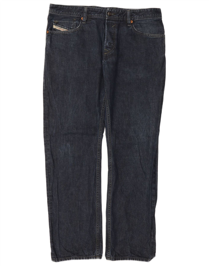 Diesel Masculino Waykee Regular Straight Jeans W34 L32 Azul Algodão