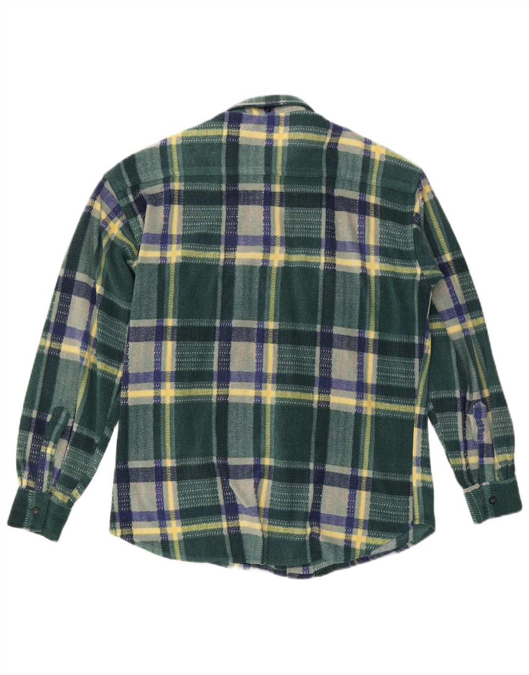 Camisa de lã masculina Fila IT 46 pequena verde