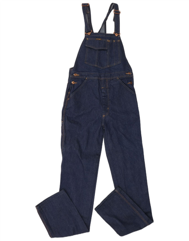 Macacão masculino WRANGLER jeans reto W29 L36 algodão azul marinho