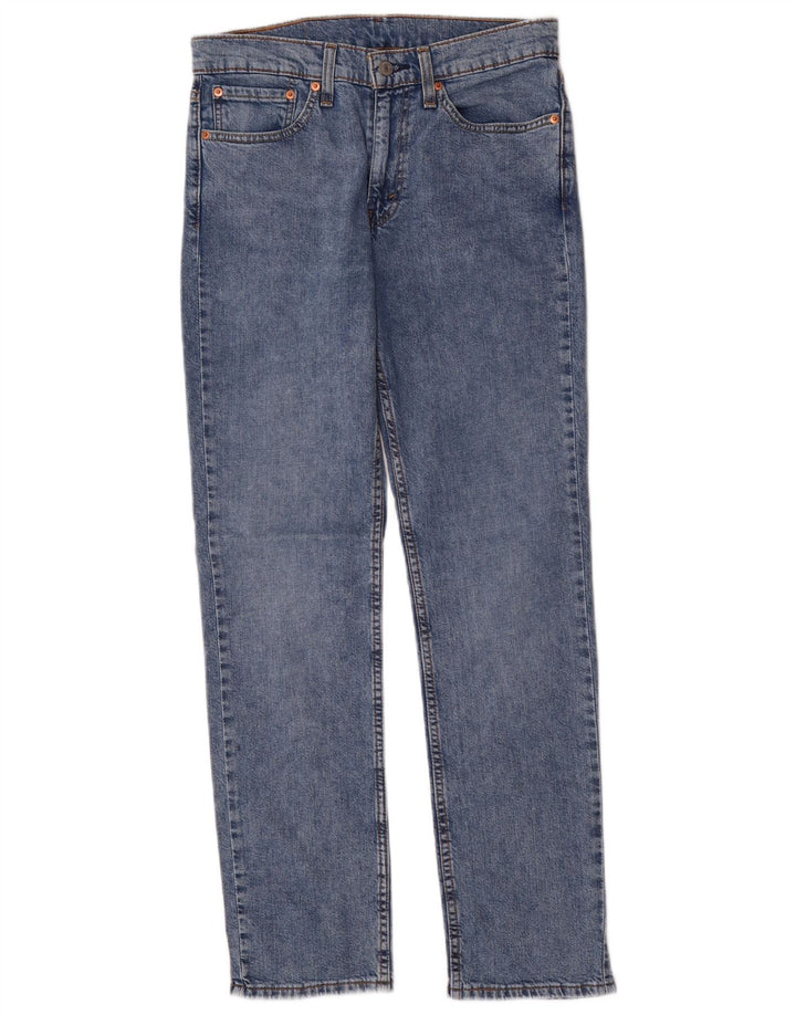 LEVI'S Masculino 511 Slim Jeans W31 L32 Azul Algodão