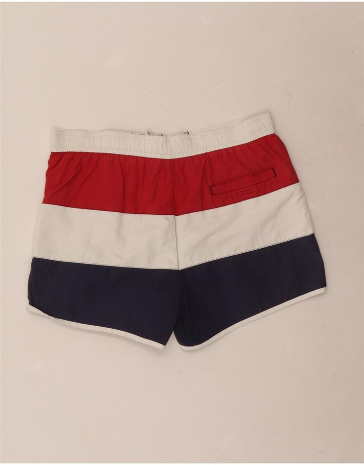 Fila Mens Natação Shorts Médio Multicolorido Colourblock Poliéster
