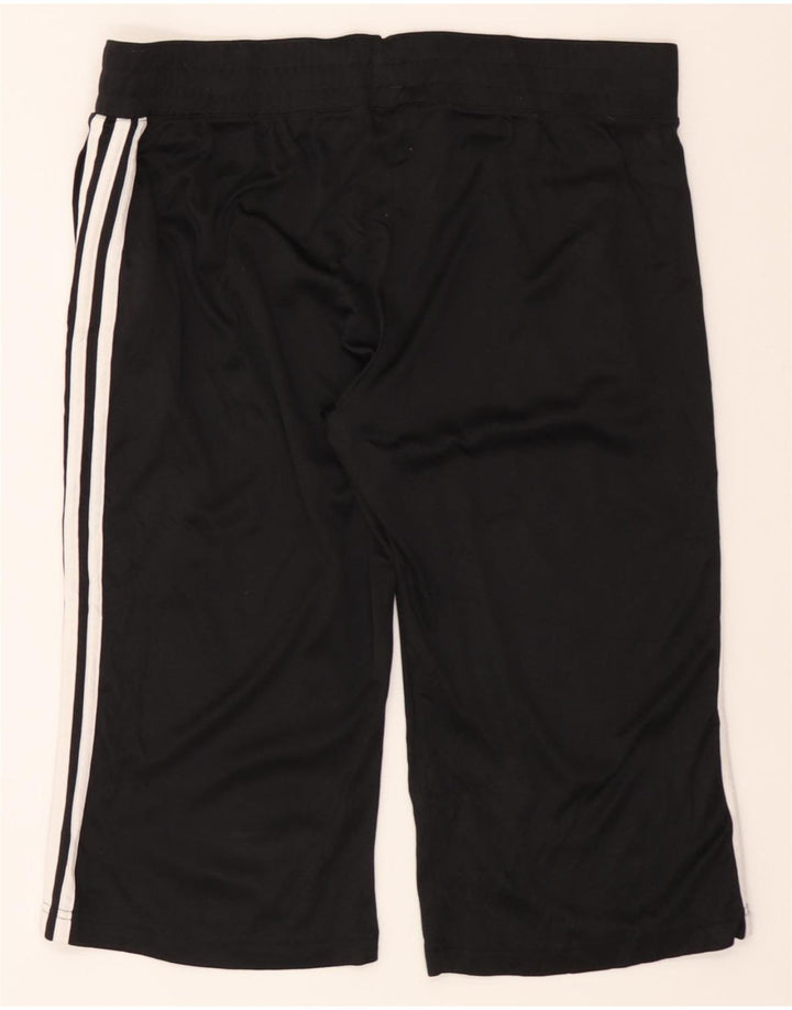 ADIDAS Womens Clima 365 Capri Tracksuit Trousers UK 22 3XL  Black Vintage Adidas and Second-Hand Adidas from Messina Hembry 