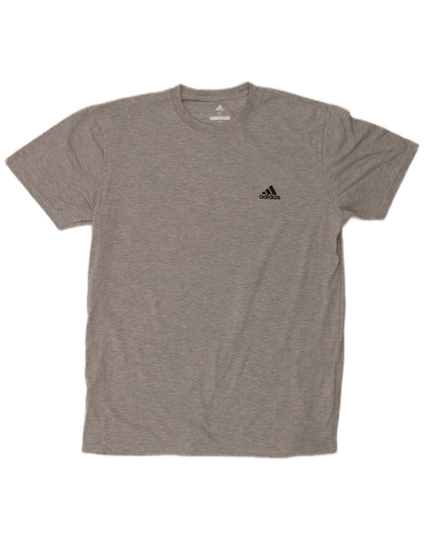 Camiseta masculina Adidas Top XL cinza poliéster