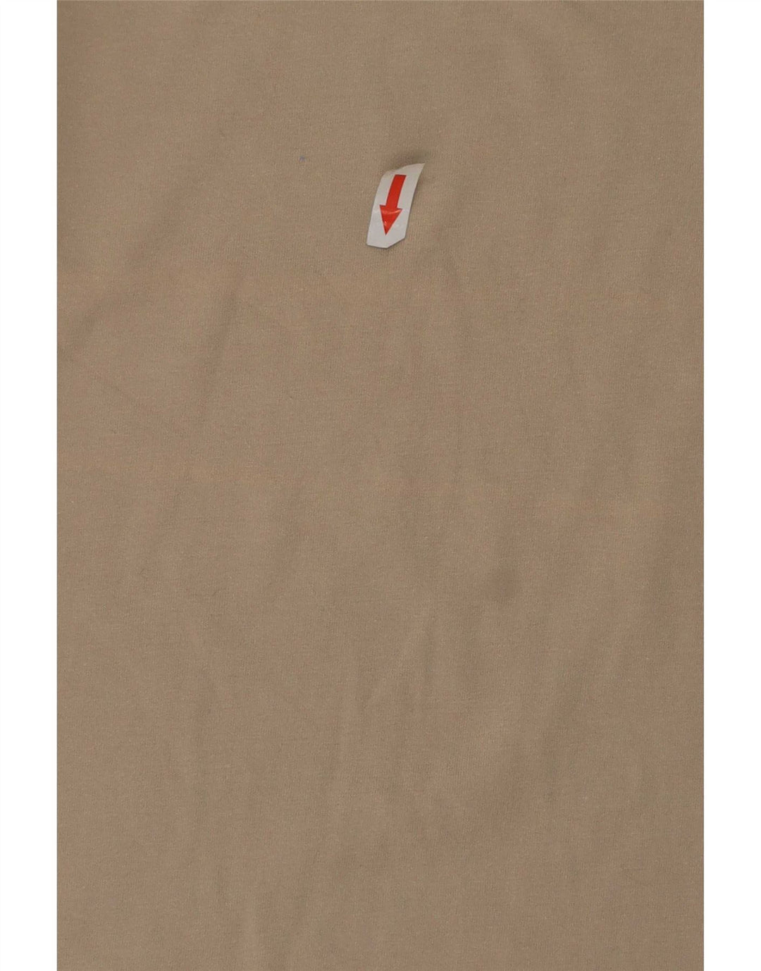 Camiseta masculina gráfica Jack Wolfskin algodão bege médio