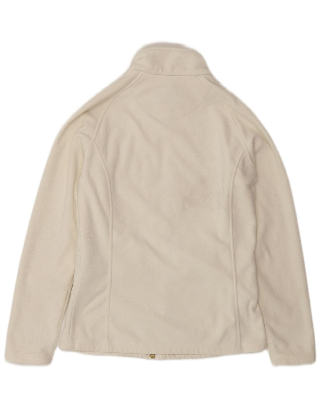 Jaqueta de lã feminina Musto UK 10 poliéster branco pequeno