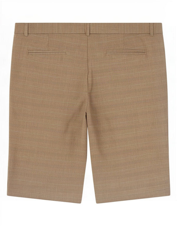 Shorts Chino Masculino Gráfico La Martina XL W38 Algodão Xadrez Bege