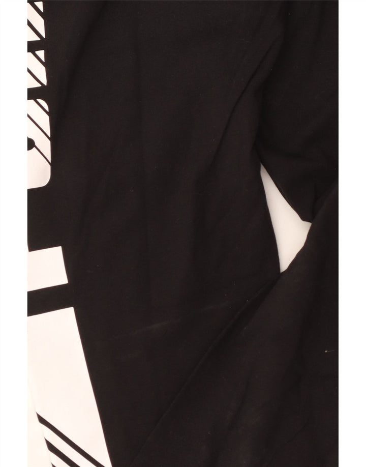 Leggings PUMA Feminino UK 10 Pequeno Preto