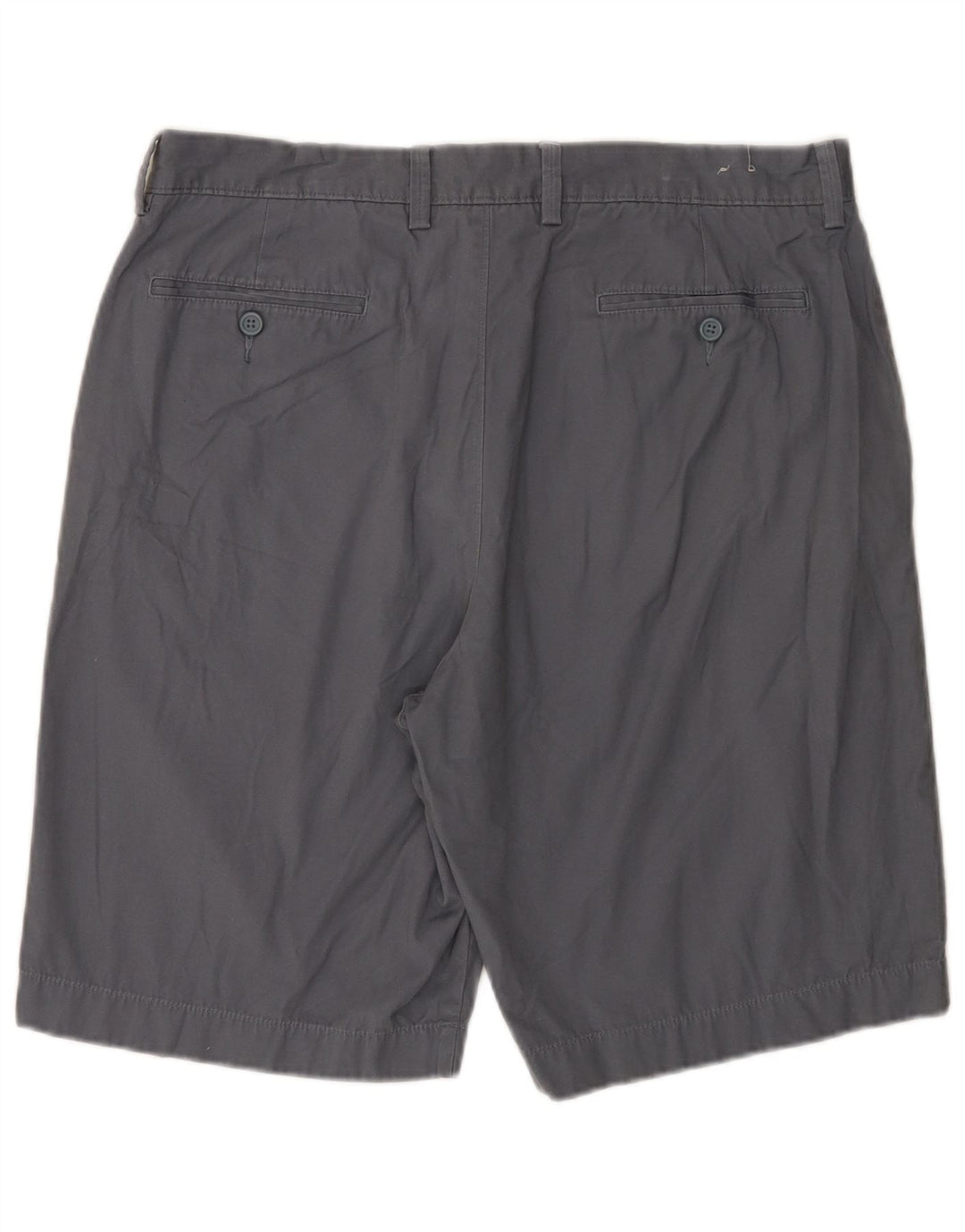 J. CREW Mens Rivington Chino Shorts W36 Grande Algodão Cinza