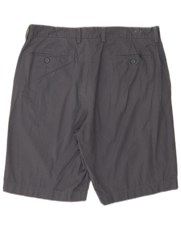 J. CREW Mens Rivington Chino Shorts W36 Large Grey Cotton
