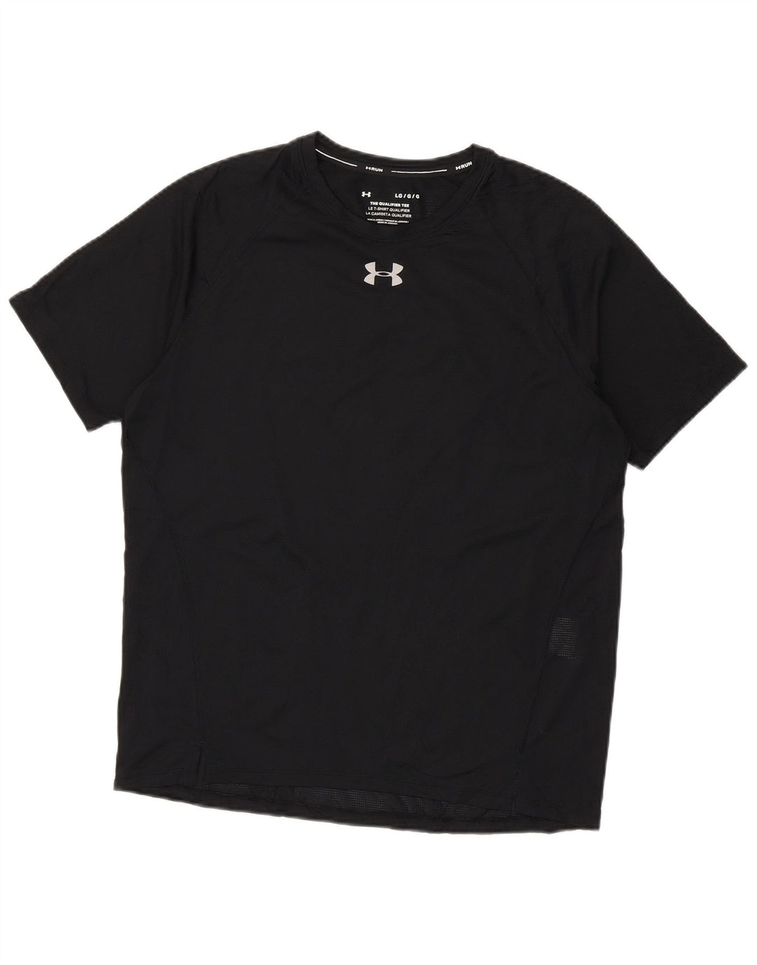 Camiseta masculina Under Armour grande poliéster preto