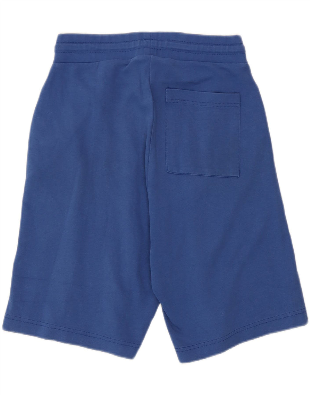 Zara Mens Sport Shorts Pequeno Azul Algodão