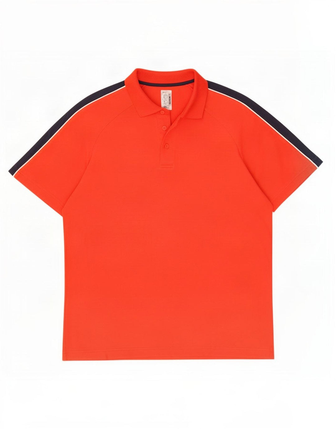Camisa polo masculina Fila grande poliamida colorblock vermelha