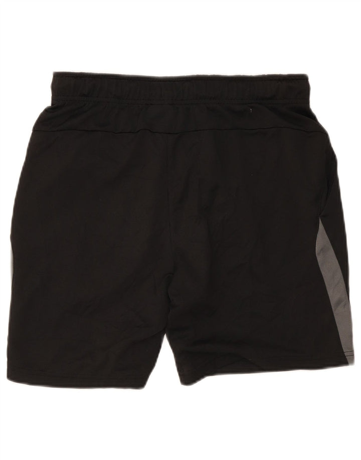 Shorts esportivos masculinos Nike Dri Fit médio preto colorblock