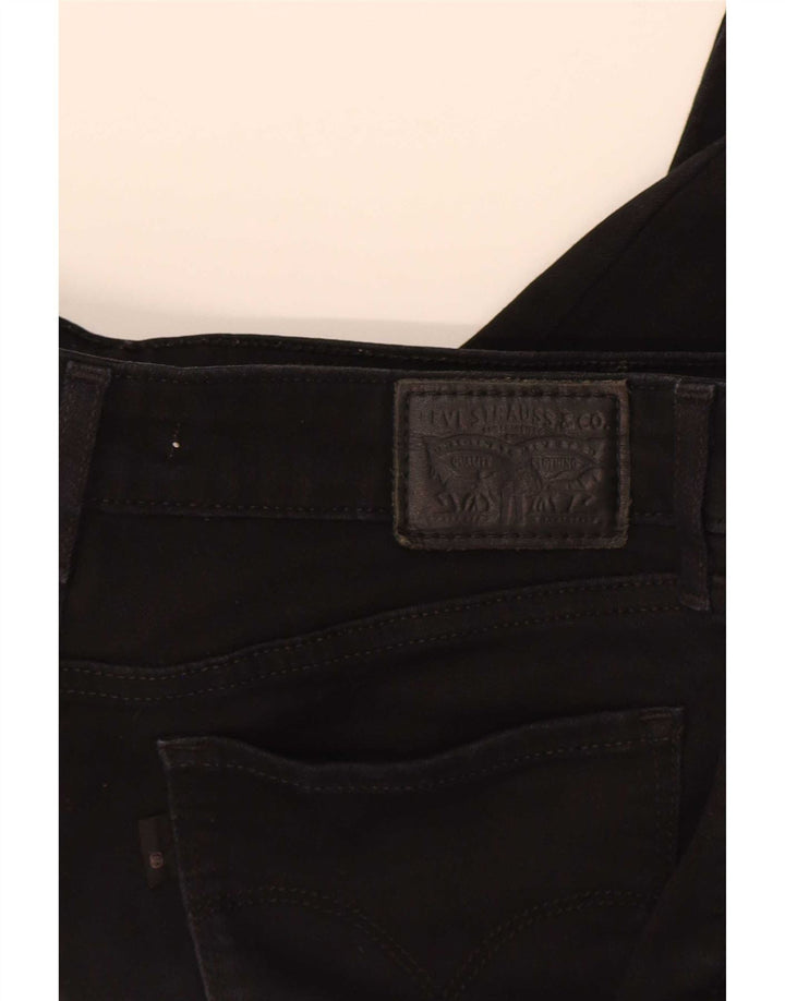 Calça jeans feminina Levi's 715 Bootcut W26 L32 algodão preto