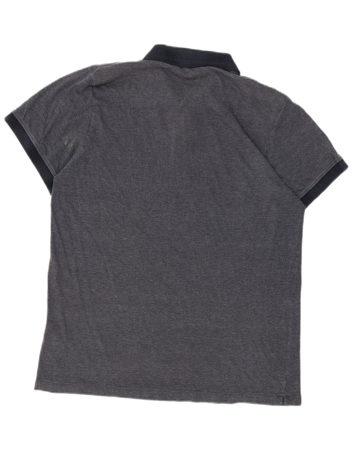 Camisa polo masculina French Connection XL algodão cinza