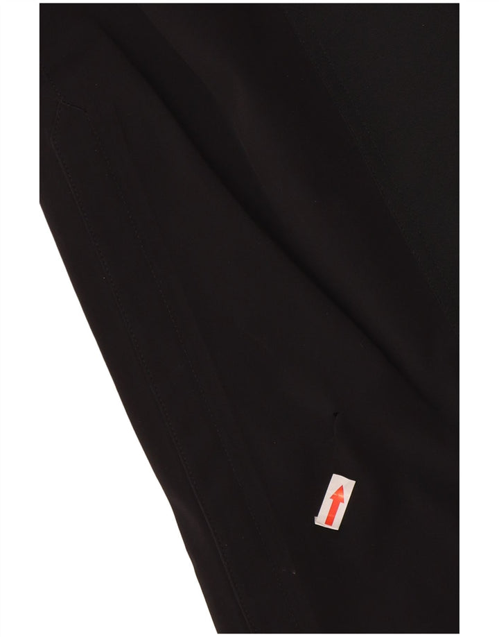 Under Armour Calça feminina reta casual US 6 médio W32 L30 preta