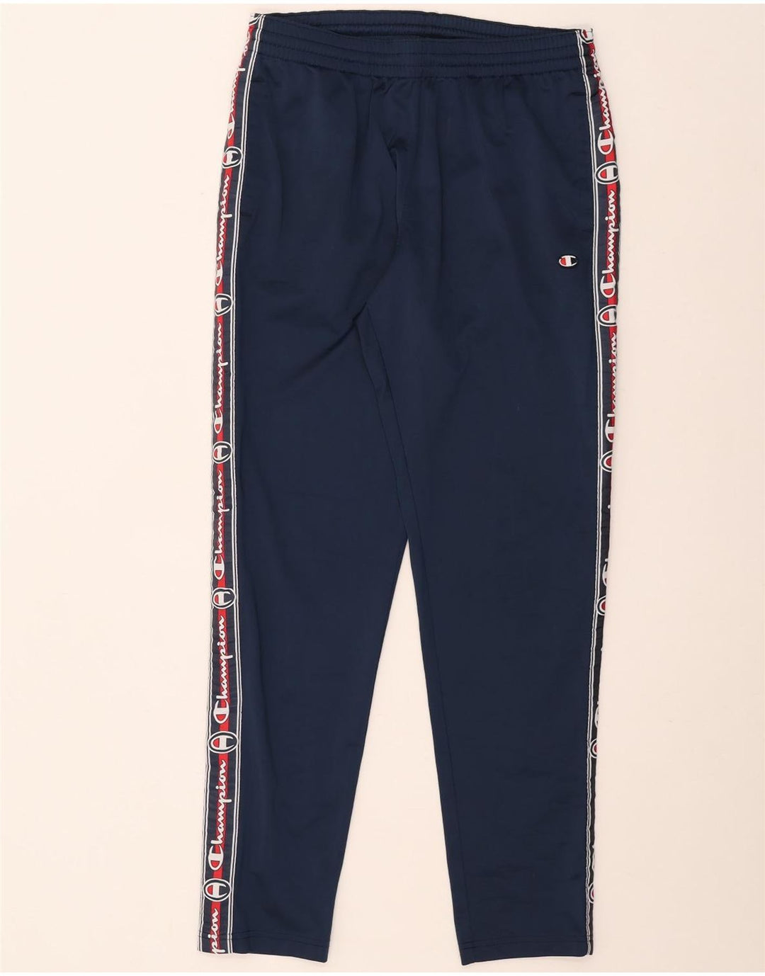 Calça de treino masculina Champion Rochester Graphic grande azul marinho