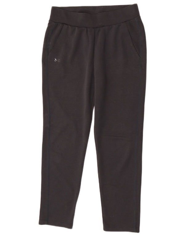 Calça de treino feminina Under Armour UK 14 algodão preto médio