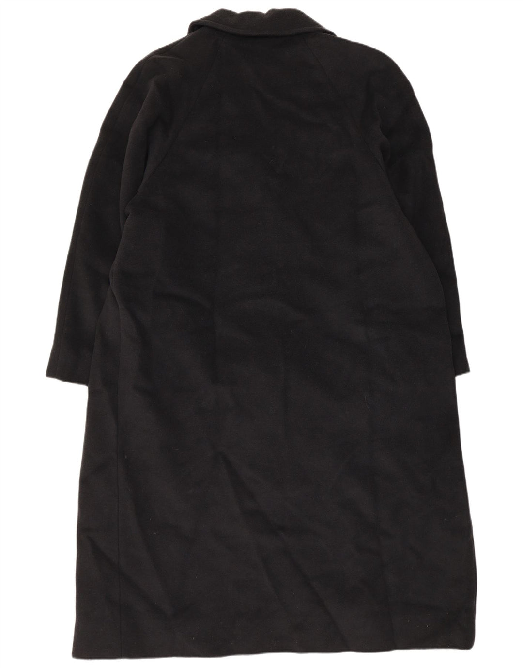 Casaco feminino vintage duplo breasted IT 52 2XL lã virgem cinza