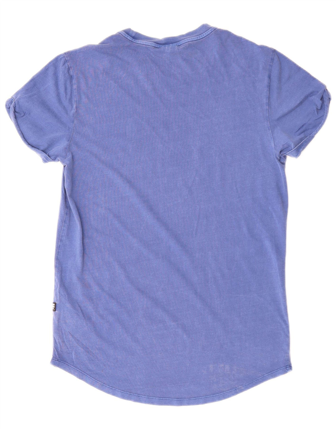 Camiseta masculina G-Star top pequeno algodão azul