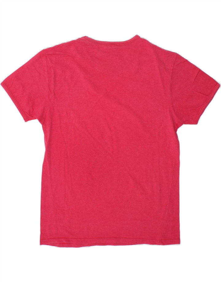 KAPPA Womens T-Shirt Top UK 18 XL Pink Cotton Vintage Kappa and Second-Hand Kappa from Messina Hembry 