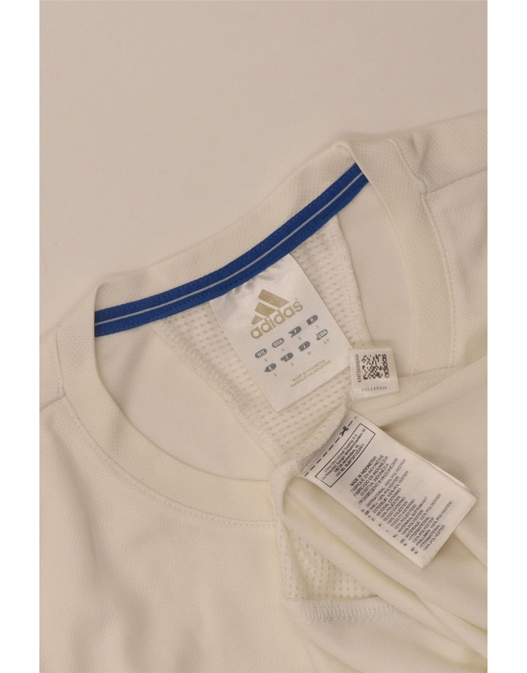 Adidas Mens Climalite Vest Top Pequeno Poliéster Branco
