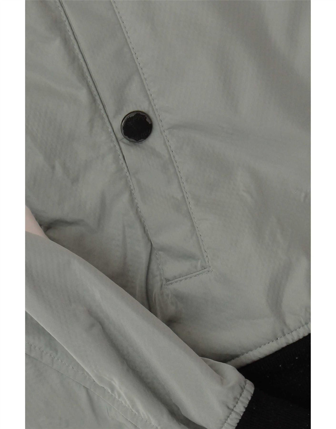 Jaqueta bomber masculina Refrigue UK 38 poliéster colorblock cinza médio