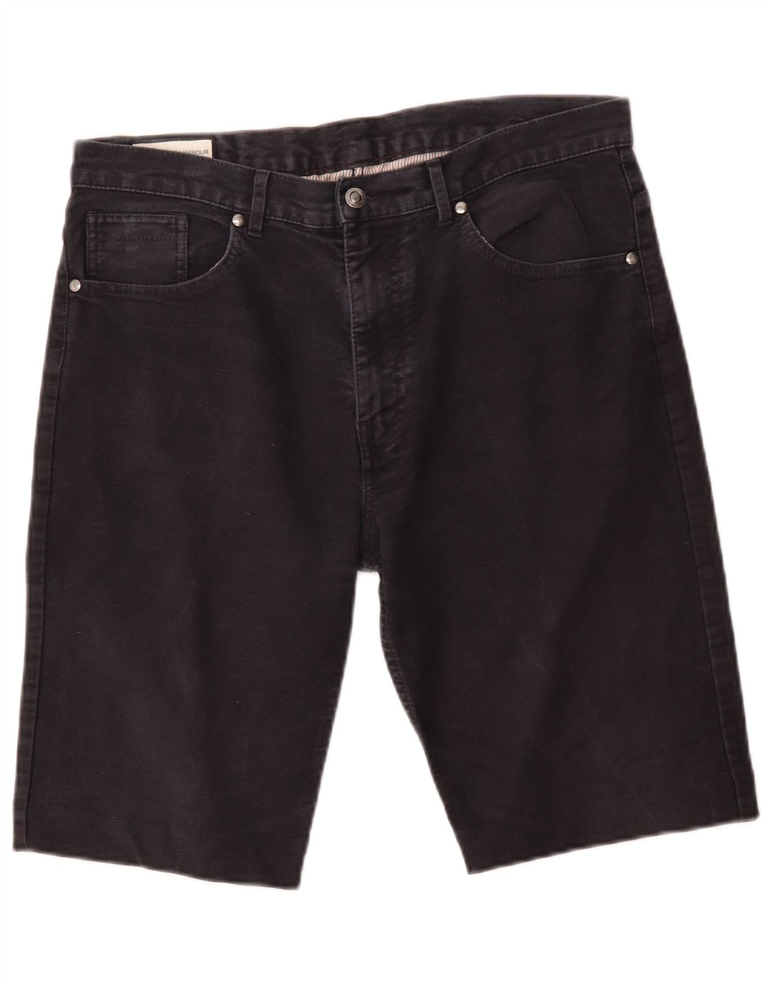 Shorts masculino Marks & Spencer Blue Harbor Chino W34 grande algodão marinho