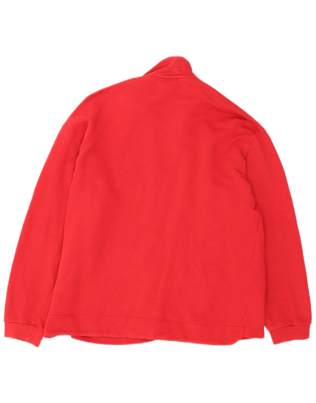 Asics Mens Graphic Tracksuit Top Jaqueta Médio Algodão Vermelho