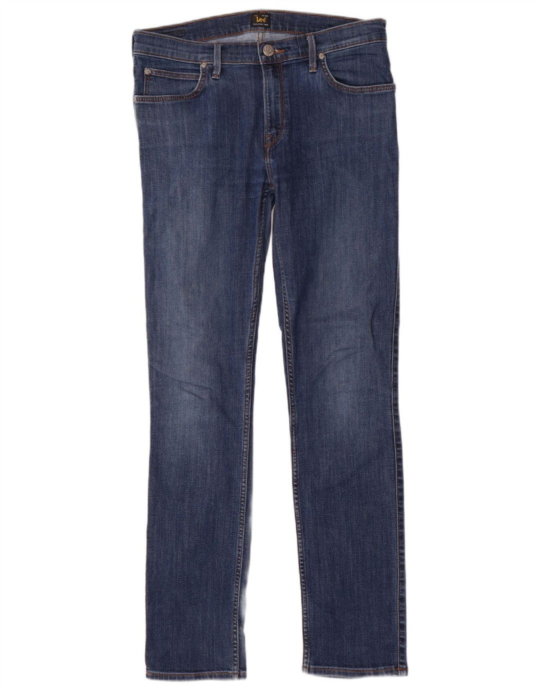 Calça jeans reta feminina LEE Jade W32 L32 algodão azul