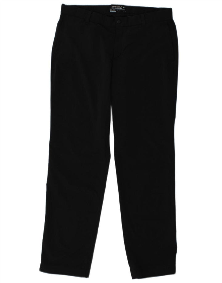 Calça Nike Dri Fit Straight Chino Masculina W33 L32 Poliéster Preto