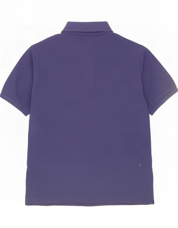 Camisa polo masculina Kappa pequena roxa