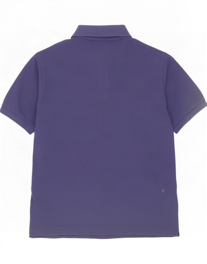 Camisa polo masculina Kappa pequena roxa