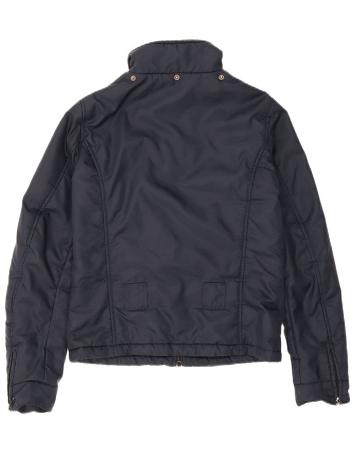 Jaqueta corta-vento feminina Refrigiwear UK 14 médio azul marinho
