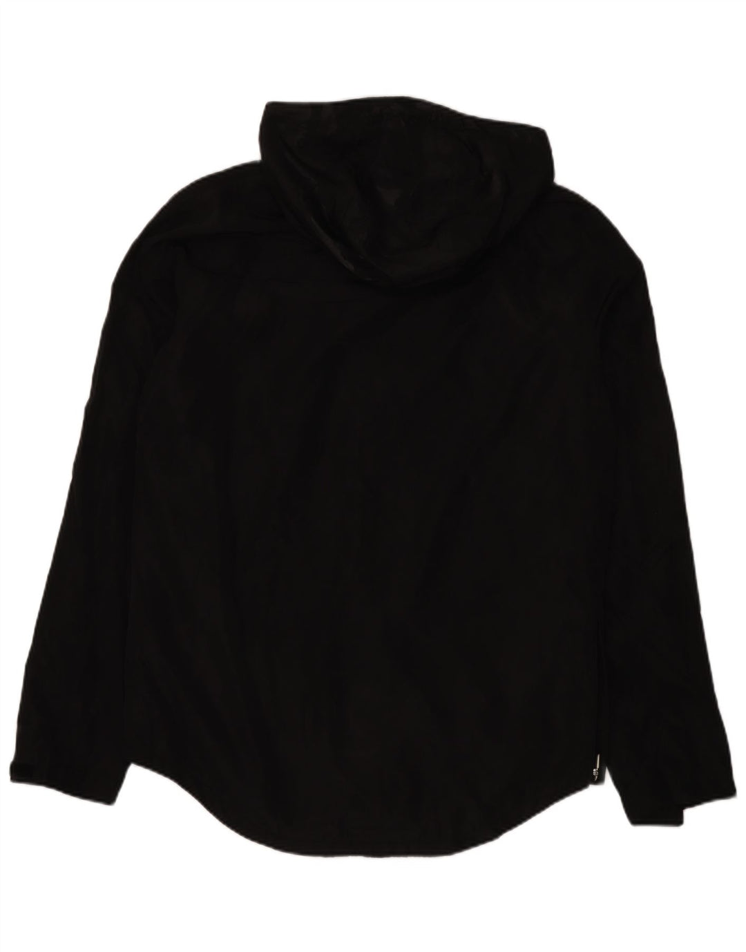 Jaqueta de chuva masculina Superdry com capuz 40 poliéster preto grande Reino Unido