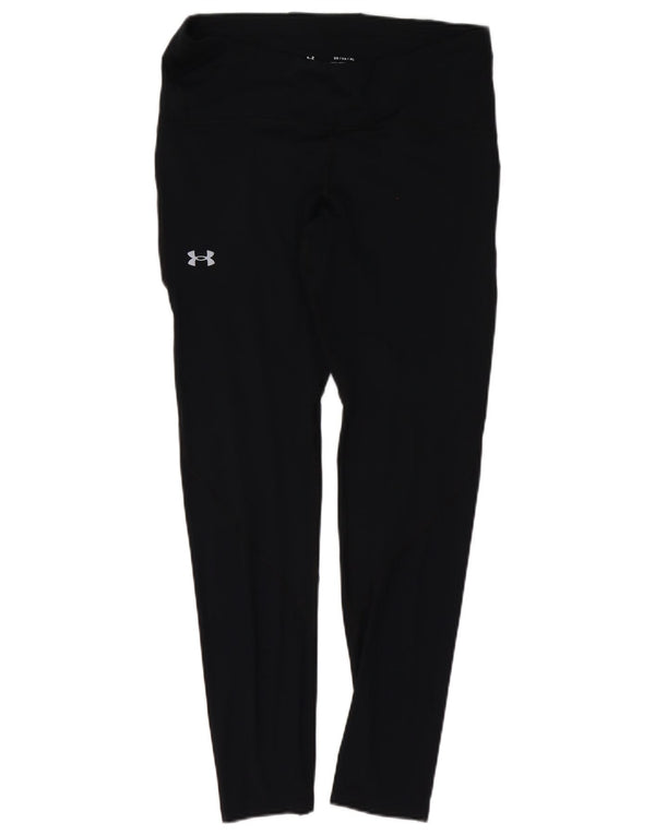Under Armour Womens Heat Gear Leggings UK 18 XL Preto