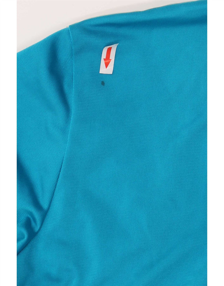 Jaqueta Adidas Meninos Treino Top 13-14 Anos Azul Colorblock Poliéster