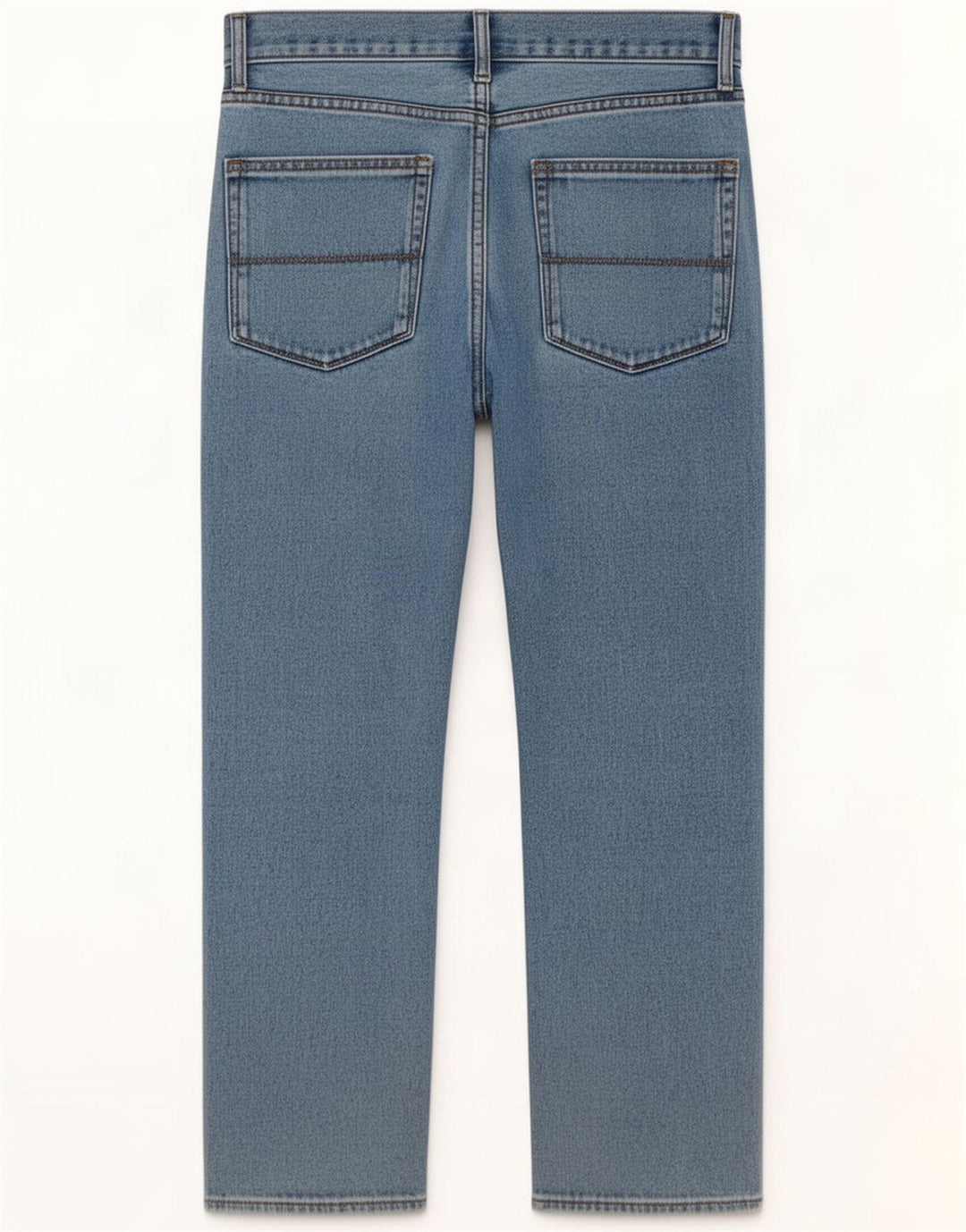 Marks & Spencer Jeans recortados masculinos W32 L25 Algodão azul