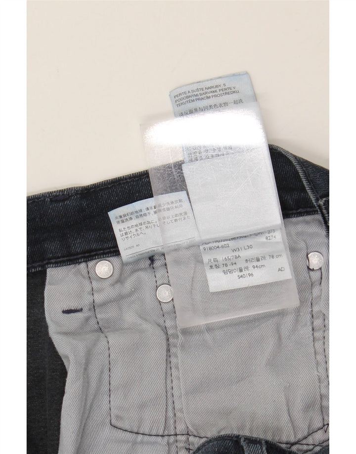 LEVI'S Jeans retos masculinos W31 L30 algodão azul marinho