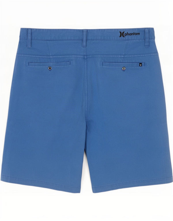 Hurley Mens Chino Shorts Grande W36 Azul Poliéster
