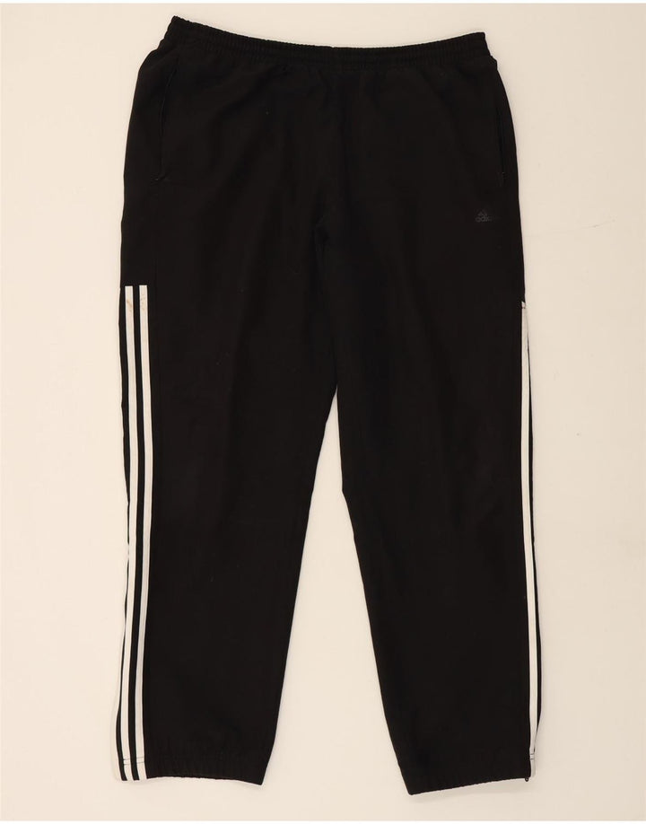 Calças de treino masculinas ADIDAS joggers grandes pretas