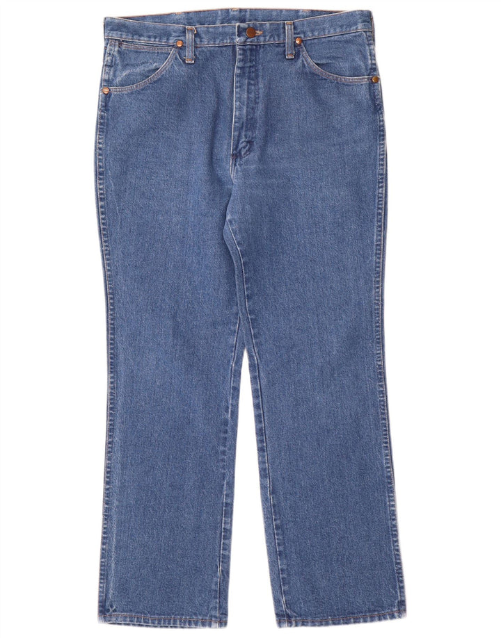 Wrangler Mens Jeans Slim W36 L29 Azul