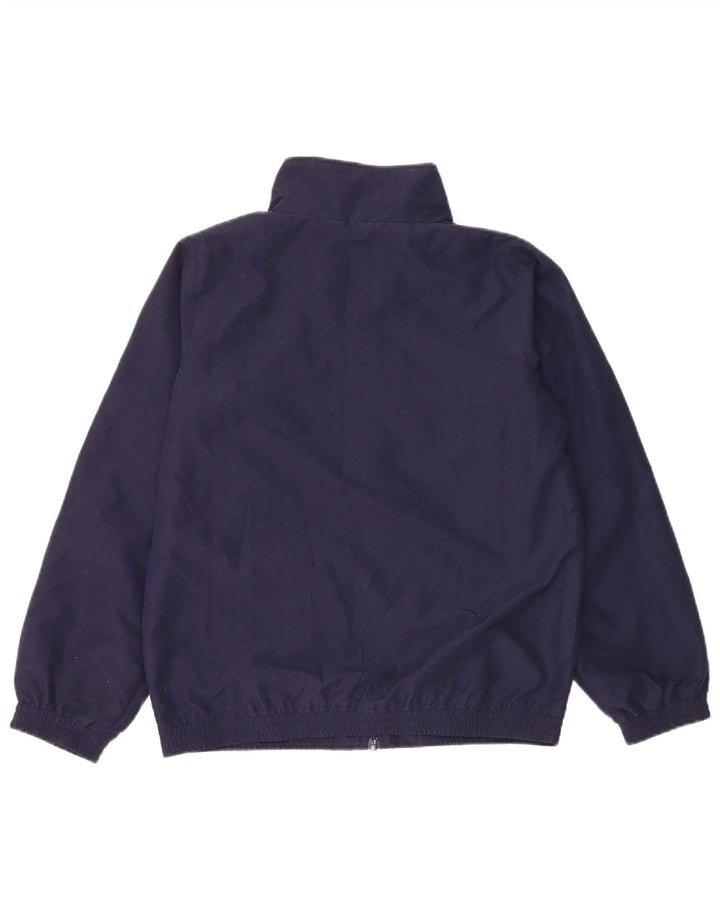 Jaqueta corta-vento gráfica Kappa Boys 11-12 anos azul marinho poliéster