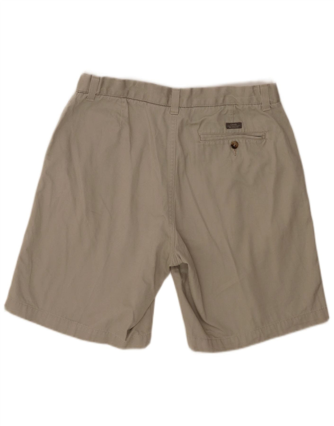 Shorts masculino Marks & Spencer Blue Harbor Chino W34 grande algodão bege